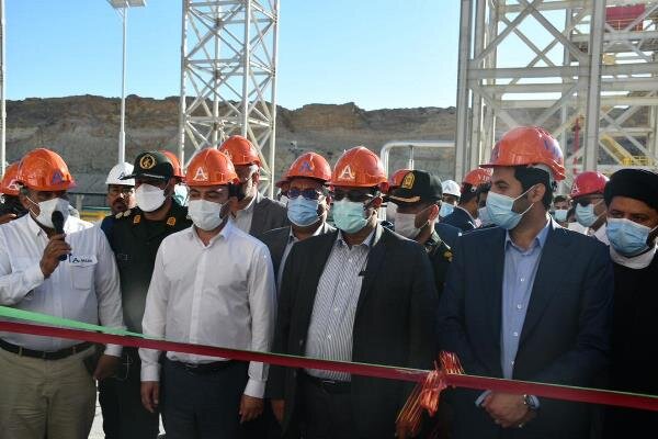 افتتاح بزرگترین سیلوی ذخیره موادمعدنی وکلنگزنی پتروشیمی درپارسیان