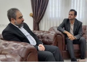 دیدار مدیرعامل فولاد آلیاژی ایران با رئیس سازمان صمت استان یزد