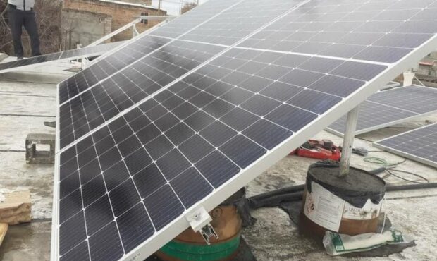 ۲۰ نیروگاه خورشیدی خانگی در شاهرود راه اندازی شد