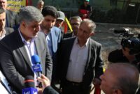 بازدید فرماندار تهران از صدو پنجاه و یکمین مخزن آب اضطراری