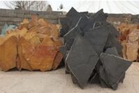 سنگ مشکی میگون؛ انتخابی اصیل برای طراحی ماندگار /اجرای سنگ ورقه‌ای میگون با کیفیت نجفی